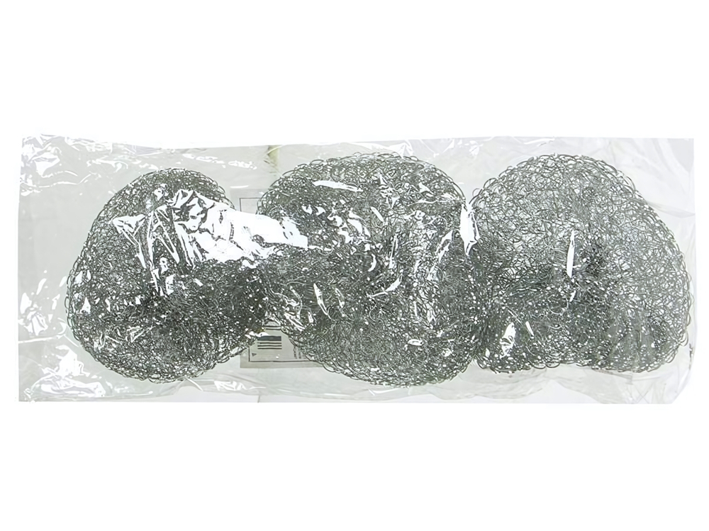 Мочалка для посуды металлическая 3шт VETTA