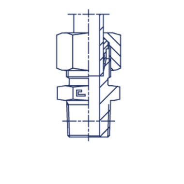 Штуцер FC DL10 NPT 1/8" (в сборе) CAST