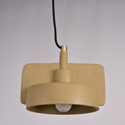 Подвесной бетонный светильник SKOVL A Песочный