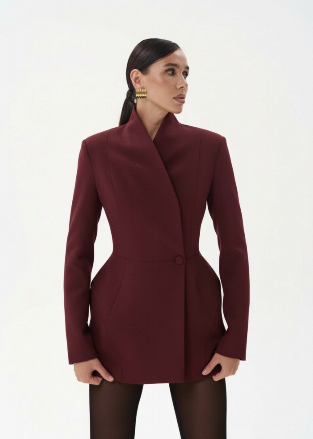 Жакет Икона, Бургунди