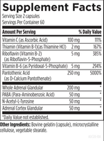 Designs For Health - Adrenal Complex - 120 capsules