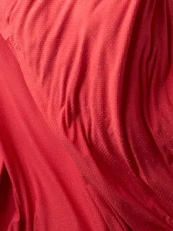 Микрофибра фактурная, жаккард, Турция, красный/золото