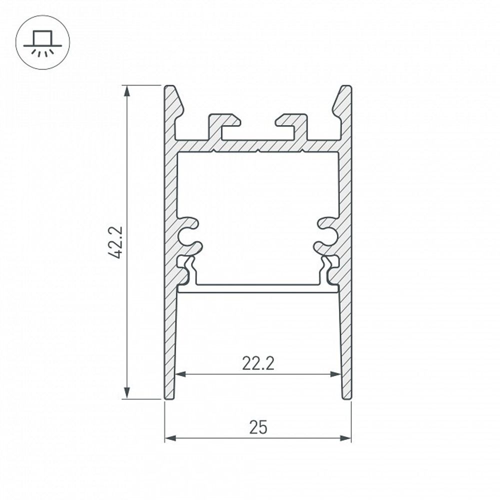 Профиль универсальный Arlight SL-COMFORT 031727