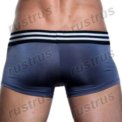 Мужские трусы боксеры серые HOM