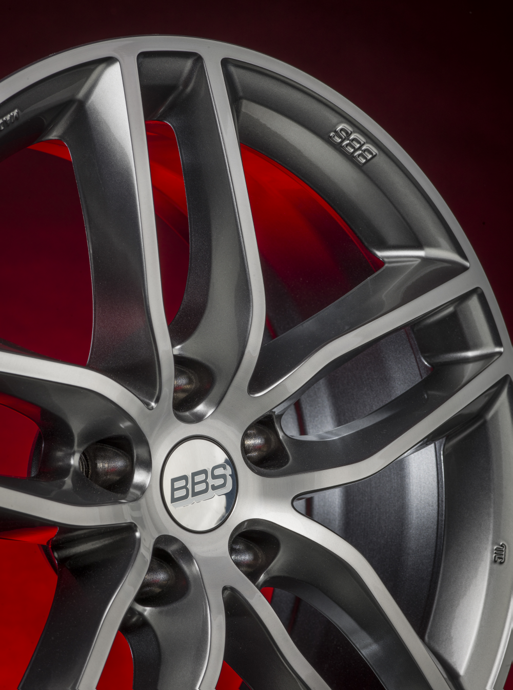 Диск колесный BBS SX 8x18 5x108 ET45 CB70.0 platinum silver/diamond cut