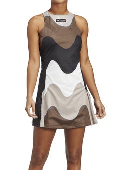 Женская Платье теннисное Adidas Marimekko Tennis Dress - разноцветный/black