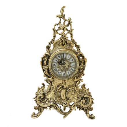 Bello De Bronze Каминные часы с канделябрами "Луи XV"