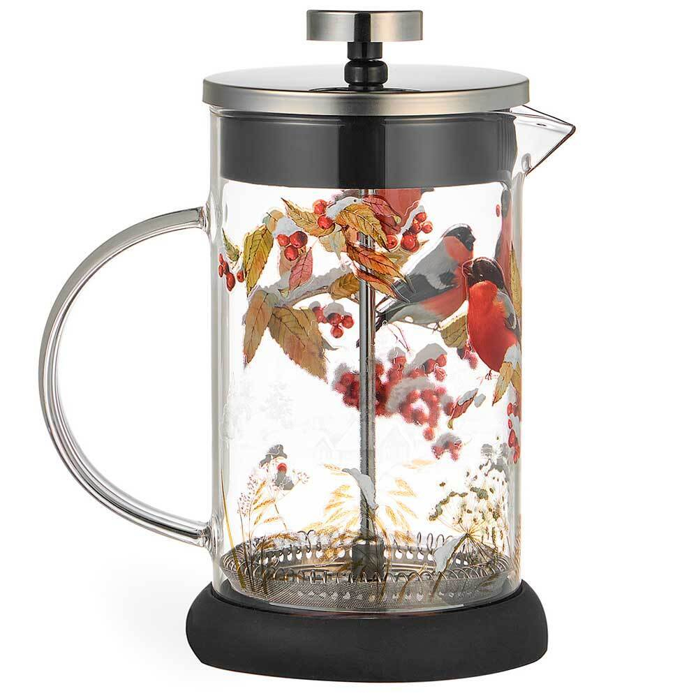 Френч-пресс 0,6л "Снегири"