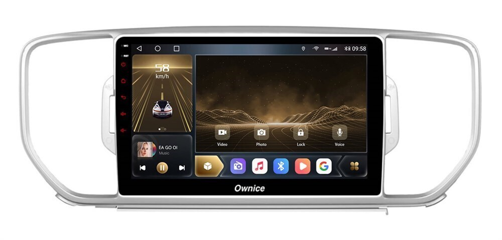 Штатная магнитола OWNICE OL-9733-P для Kia Sportage 2016-2018 на Android 10.0