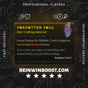 Diablo 4 Forgotten souls