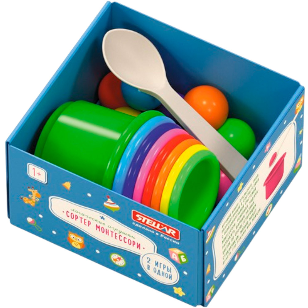 Логич.игрушка Монтессори сортер 02180