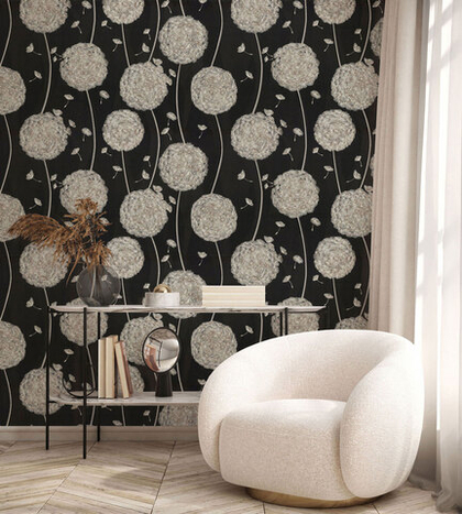 7195-22 Обои Euro Decor BREEZE 1,06х10,05м  / Винил горячего тиснения на флизелине / раппорт 64см