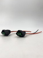 Разъем (колодка) лампы H8 комплект 2 шт