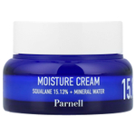 Parnell, увлажняющий крем с минеральной водой, сквалан 15.13, 50 мл (1,69 жидк. унции)