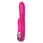 Вибратор Secwell SW1008 с ротацией и стимулятором клитора, 23 см