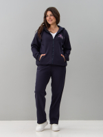 Костюм с брюками КБис-055/антрацит-п