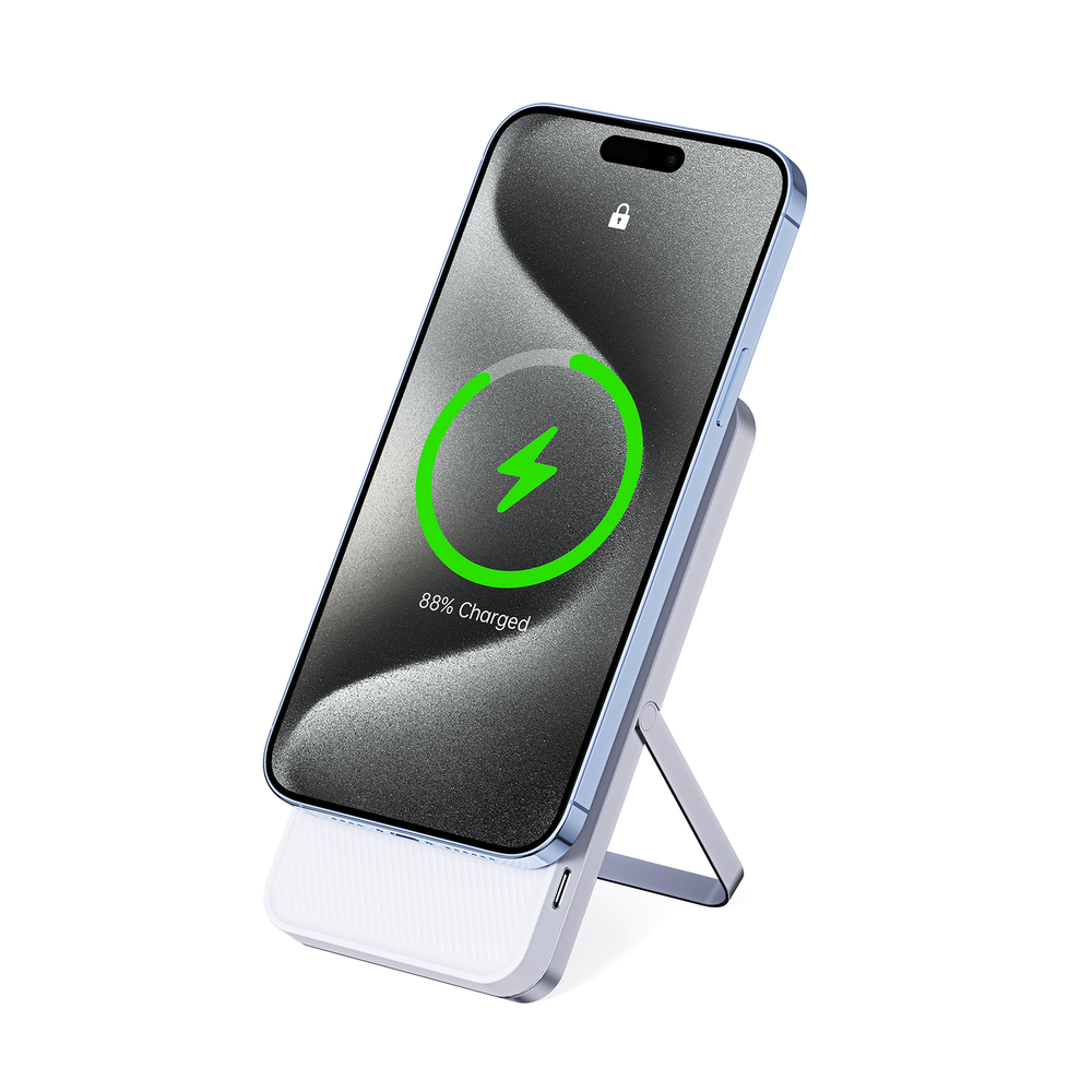 Магнитная беспроводная станция 3 в 1, серия W19 Magnetic Slide Wireless Charger Stand 15W