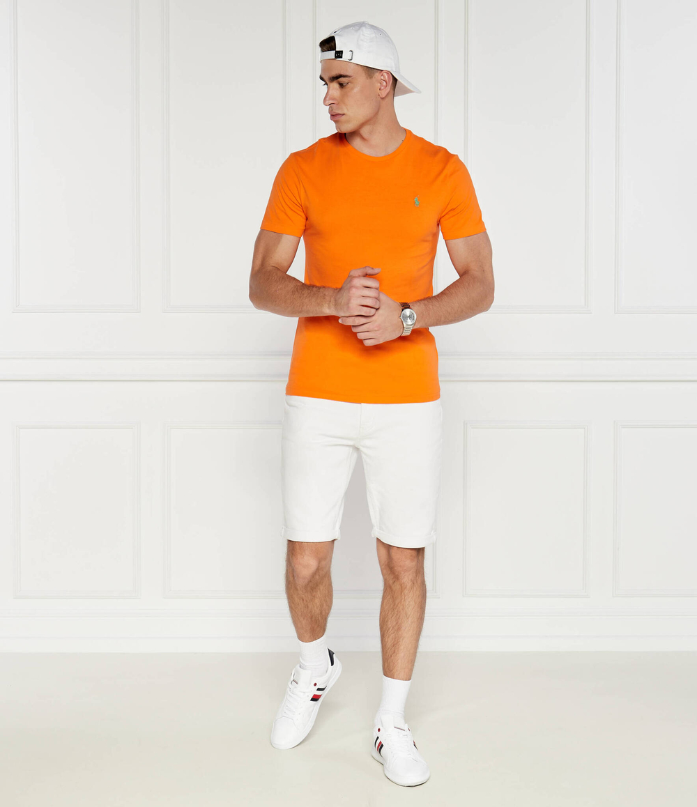 Футболка POLO RALPH LAUREN - оранжевый(710671438)
