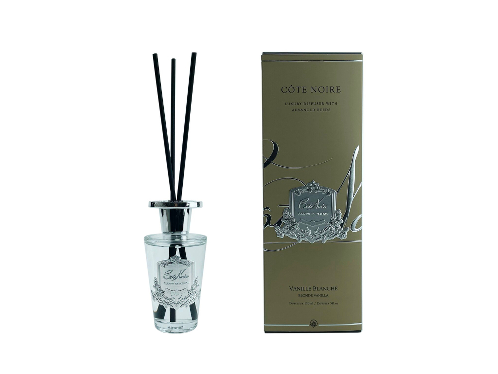 Диффузор 150мл Cote Noire BlonDe Vanilla серебряный