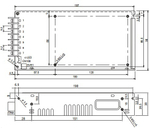 Преобразователь AC-DC сетевой Mean Well HRPG-200-12
