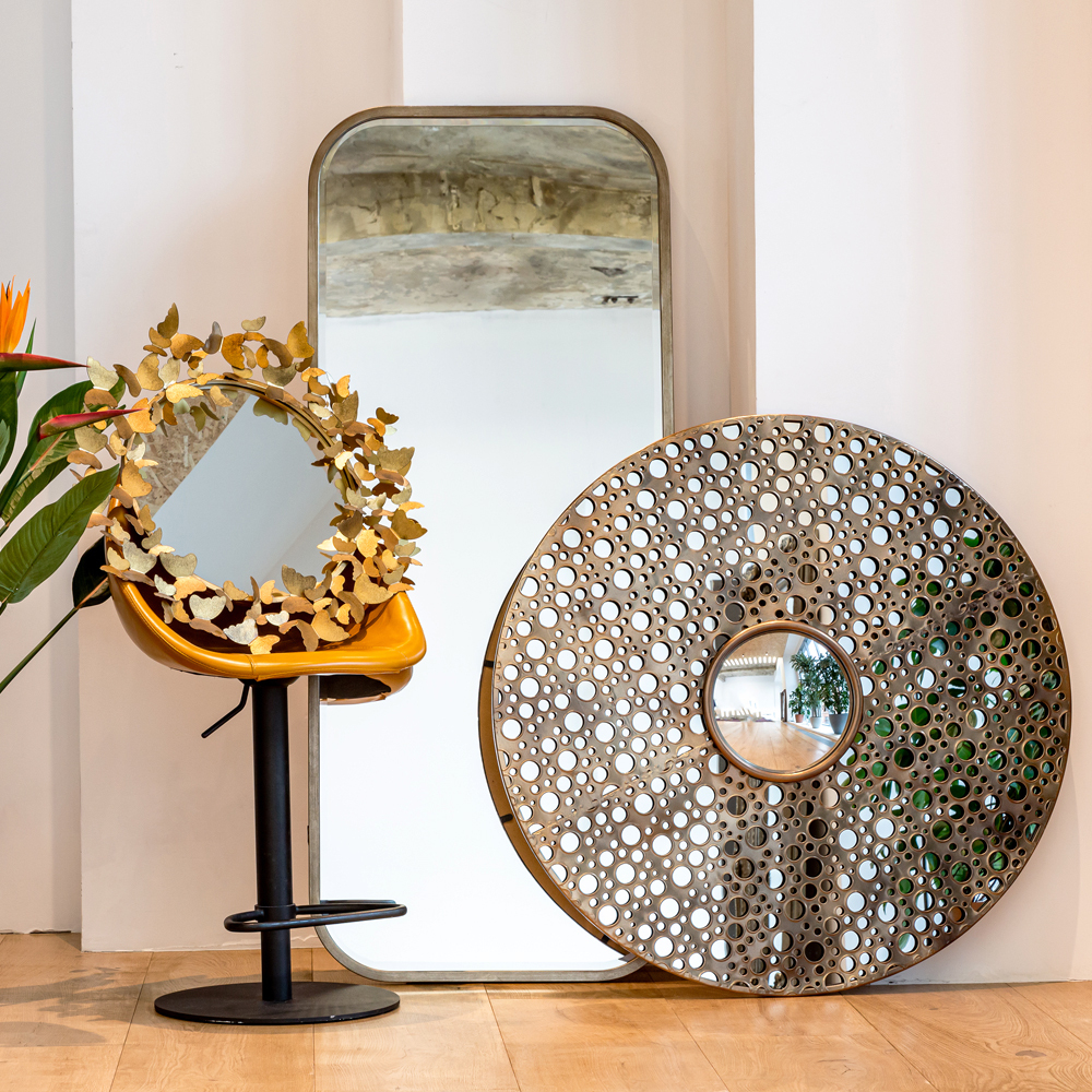 Декоративное настенное зеркало Шарден fish-eye Объект мечты