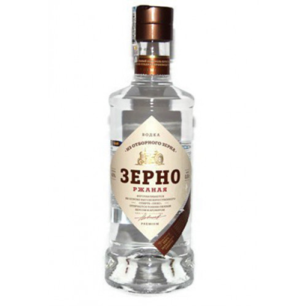 Водка Зерно Ржаная 0,7 л