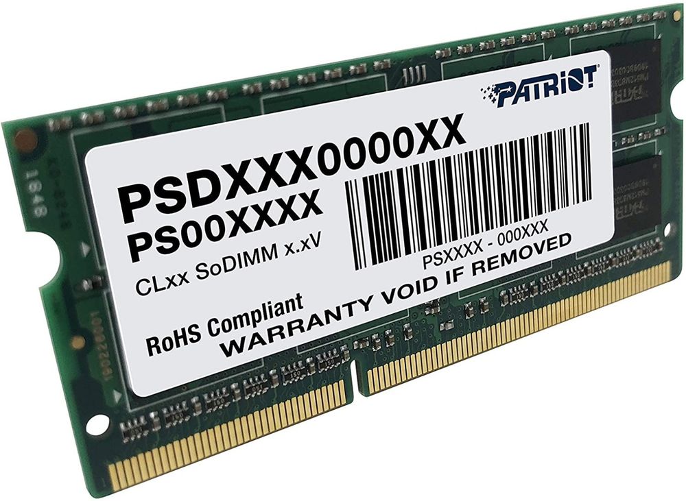 Оперативная память Patriot Memory PSD34G13332S 4 Гб Оперативная память Patriot Memory PSD34G13332S 4 Гб