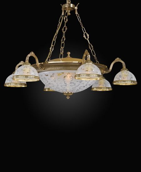 Подвесная люстра Reccagni Angelo L.6302/6+4