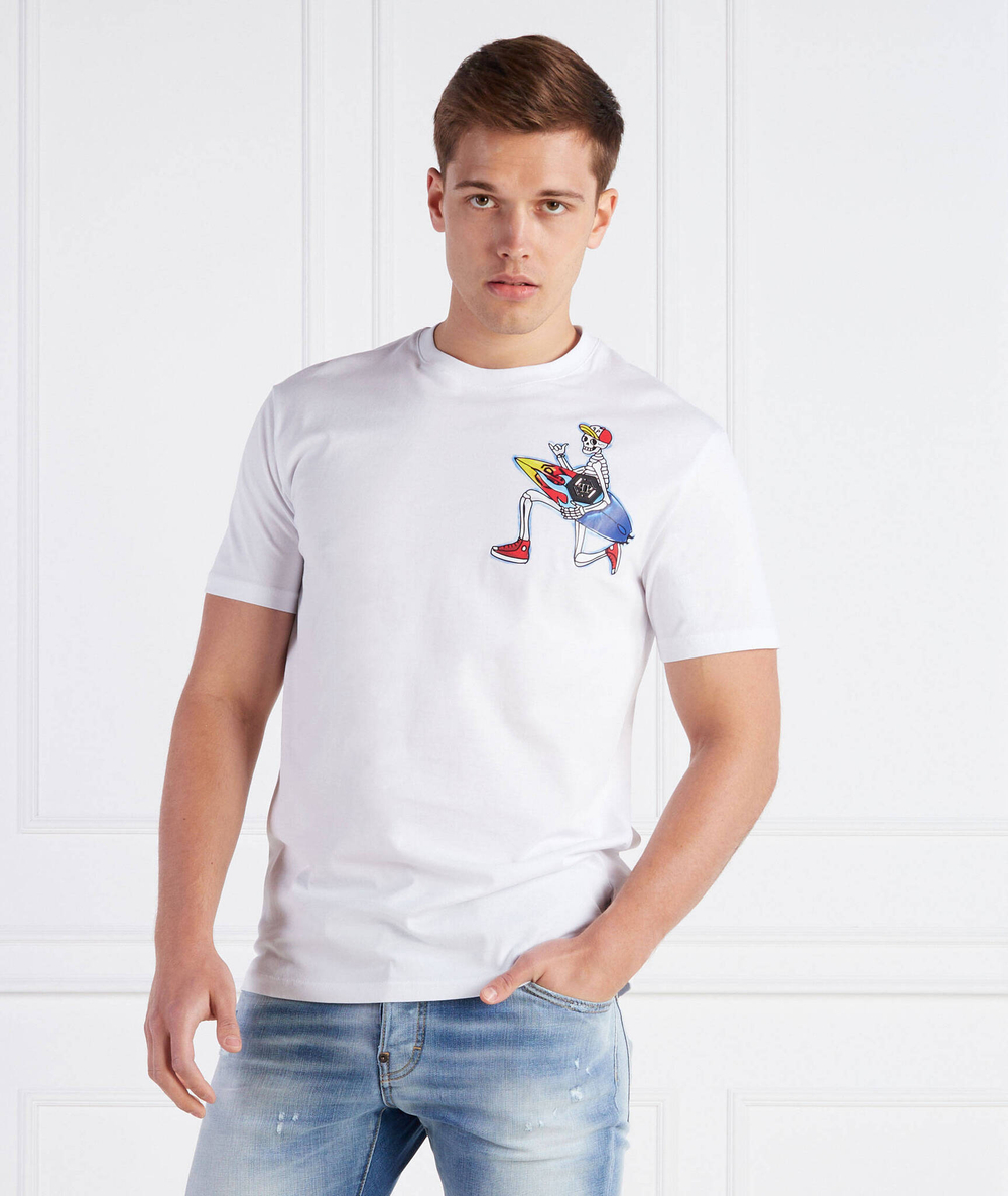 Футболка Philipp Plein - белый(MTK6106 PJY002N)