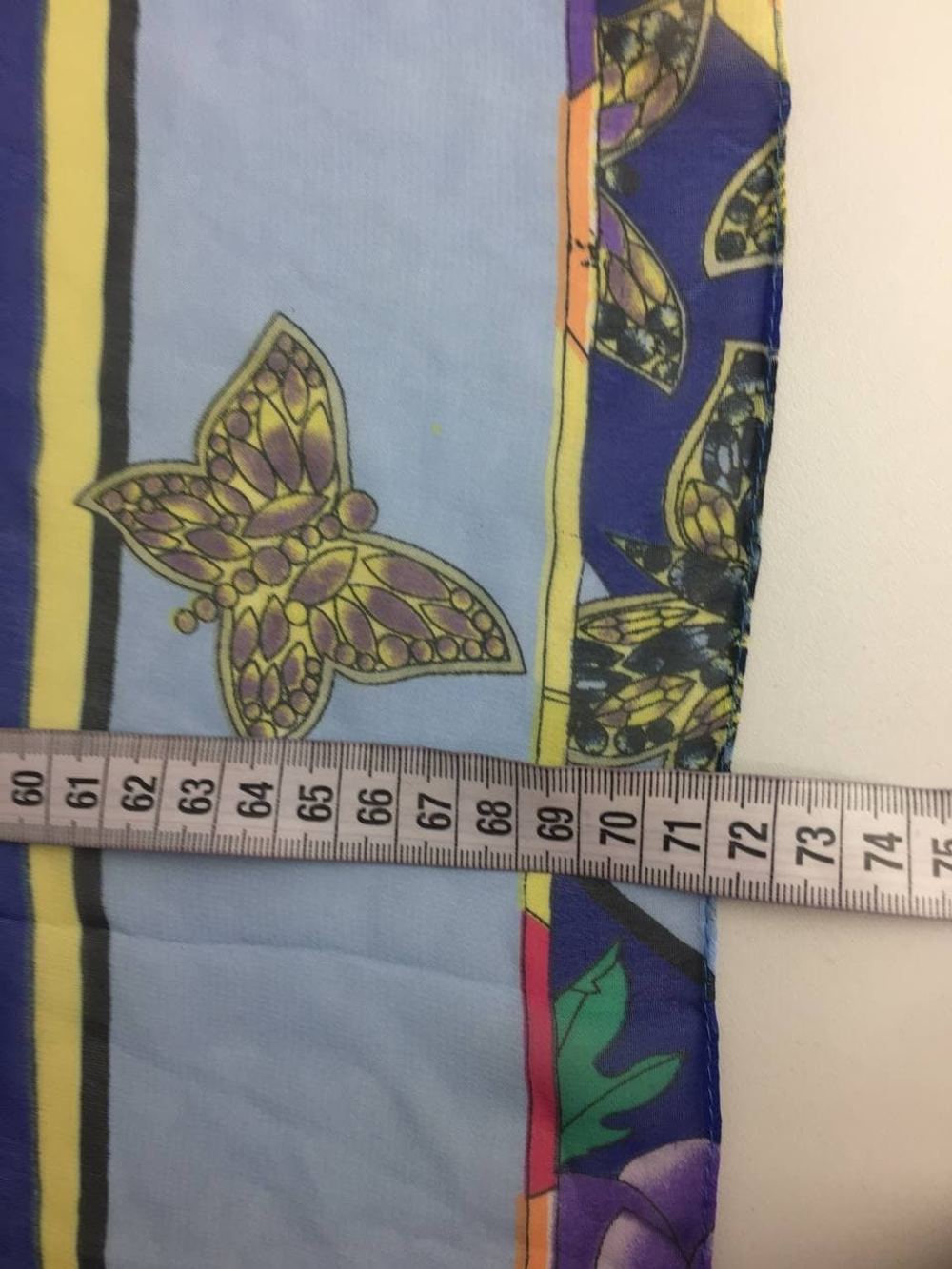 Платок с цветочным принтом