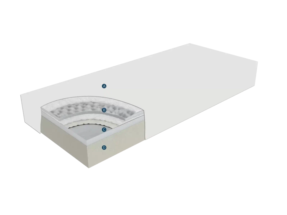 Матрас ортопедический 160x190x22 Magniflex Massaggio Light