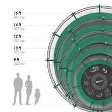 Батут UNIX Line SUPREME GAME 10 ft (Green)