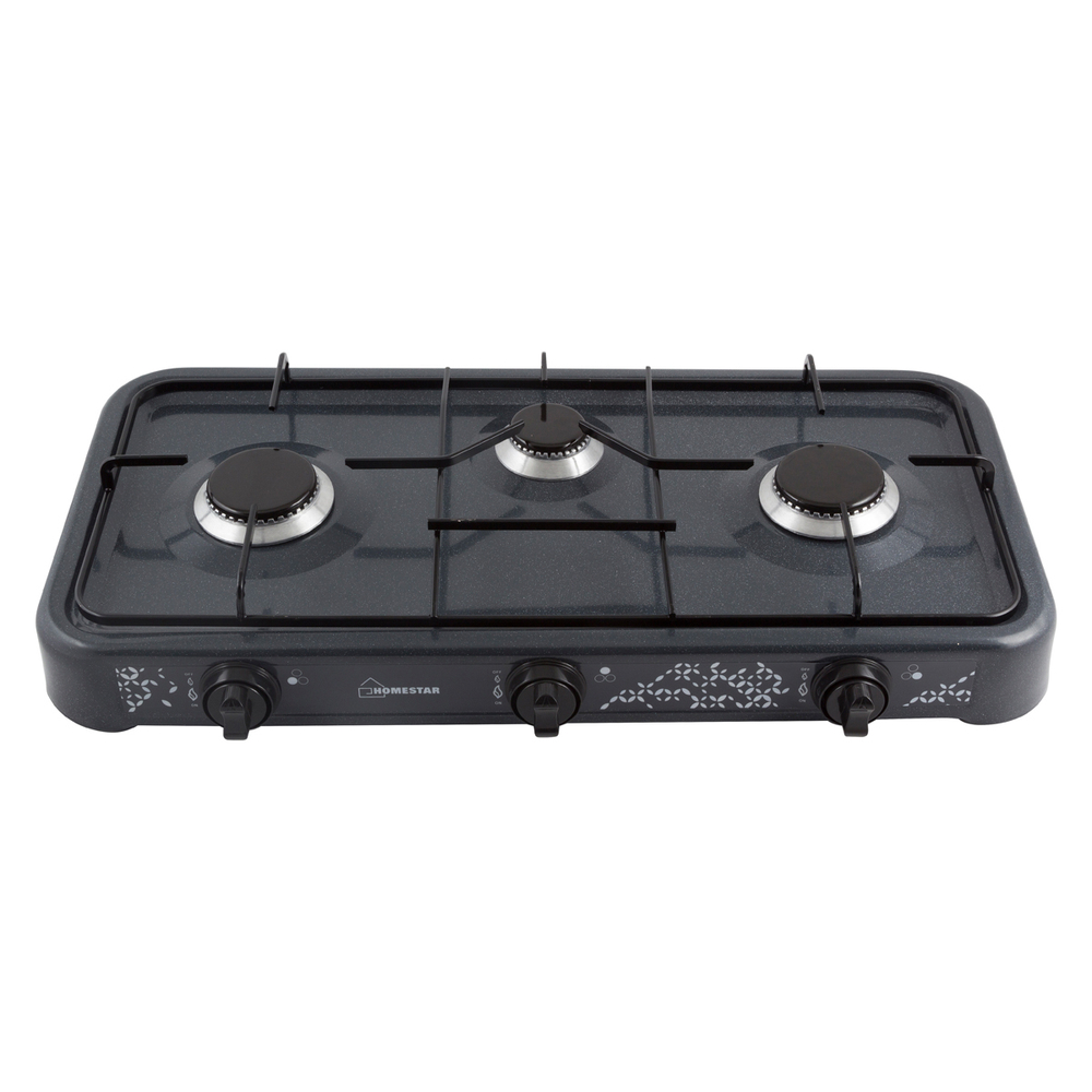 плита газовая HomeStar HS-1203 газ. (наст)