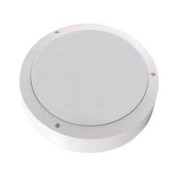 ULW-K13A 10W-5000K IP54 WHITE Светильник светодиодный влагозащищенный. Круг. Белый свет 5000K. 1200Лм. Корпус белый. ТМ Uniel.