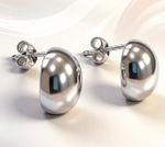 Ювелирные серьги из серебра 925 пробы