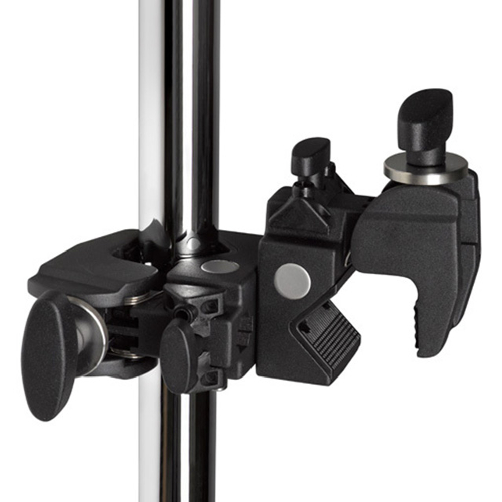 KUPO KCP-720B Double Convi Clamp-Black. Двойной держатель-зажим