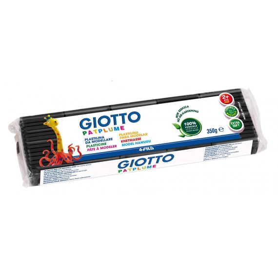 Пластилин Giotto 350г BLACK