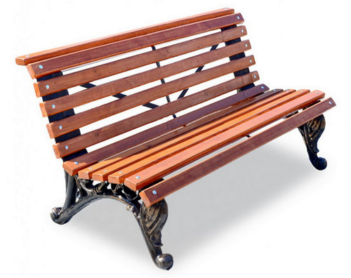 Скамейка чугунная парковая Отдых