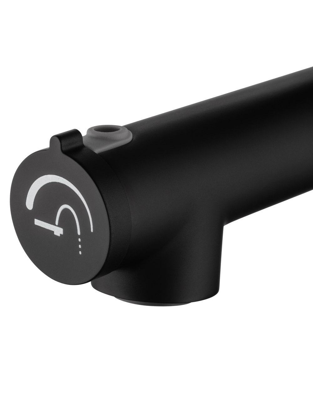 Смеситель для раковины с функцией полоскания WONZON & WOGHAND, Черный матовый (WW-H1017-MB)