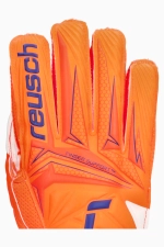 Вратарские перчатки Reusch Attrakt Solid Finger Support Junior - оранжевый