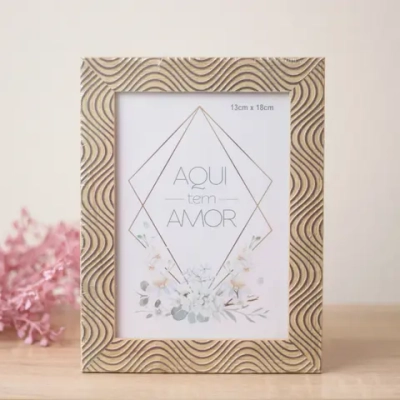 Фоторамка 13*18см «Верона» песочный, пластик