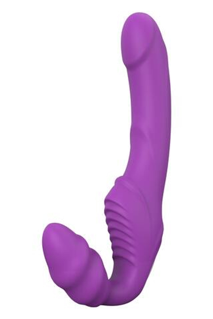 Фиолетовый безремневой вибрострапон Double Dipper