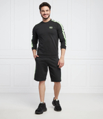 шорты EA7 - черный(3LPS61 PJ05Z)