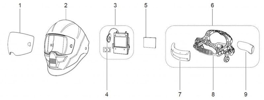Сварочная маска SENTINEL A50