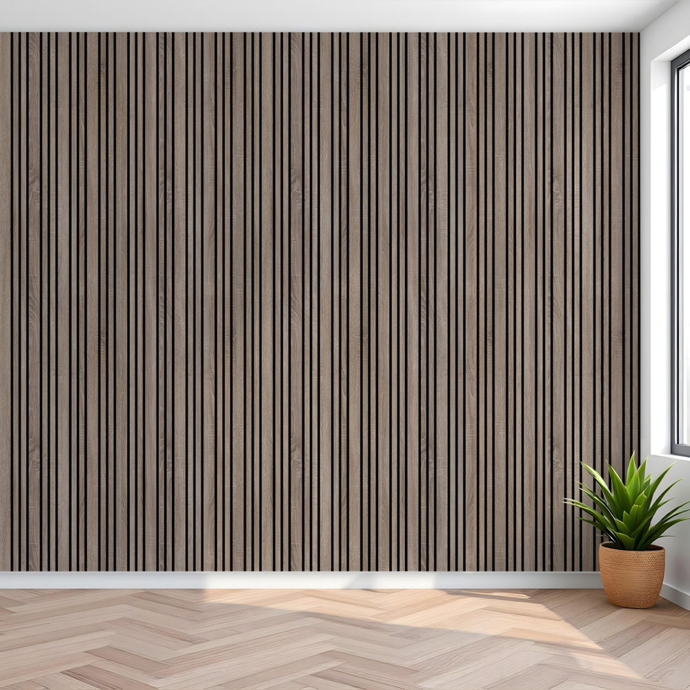 Панель Стеновая Акустическая Stella Comfort Dream Standart Дуб Винтаж 2780х600х9 (уп.1шт.)