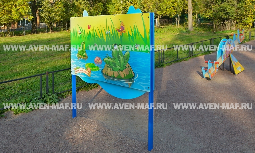 Панно-головоломка Накорми лягушку