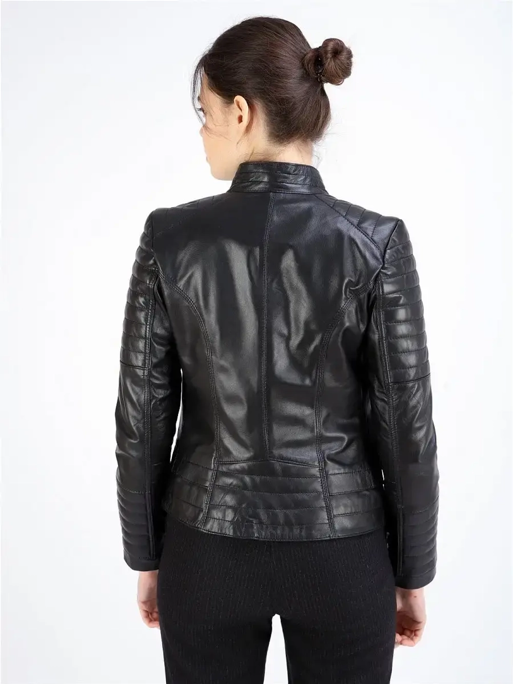 Куртка женская из натуральной кожи