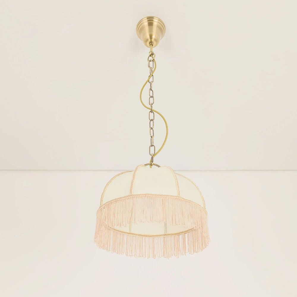 Citilux Базель CL407111 Подвесной светильник с бежевым абажуром