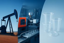 🏭 Как делают пластик — из нефти до стакана 🛢️➡️🥤