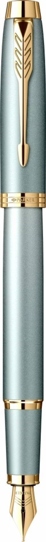 Ручка перьевая Parker "IM Rituals GREEN Gradient GT", цвет чернил: Blue, 0,8мм, в подарочной упаковке